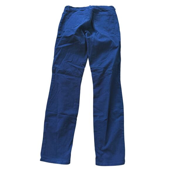 J Brand Blue Skinny Leg Pants 27 Navy Blue Twill Casual Capsule Timeless Fall - Picture 5 of 10